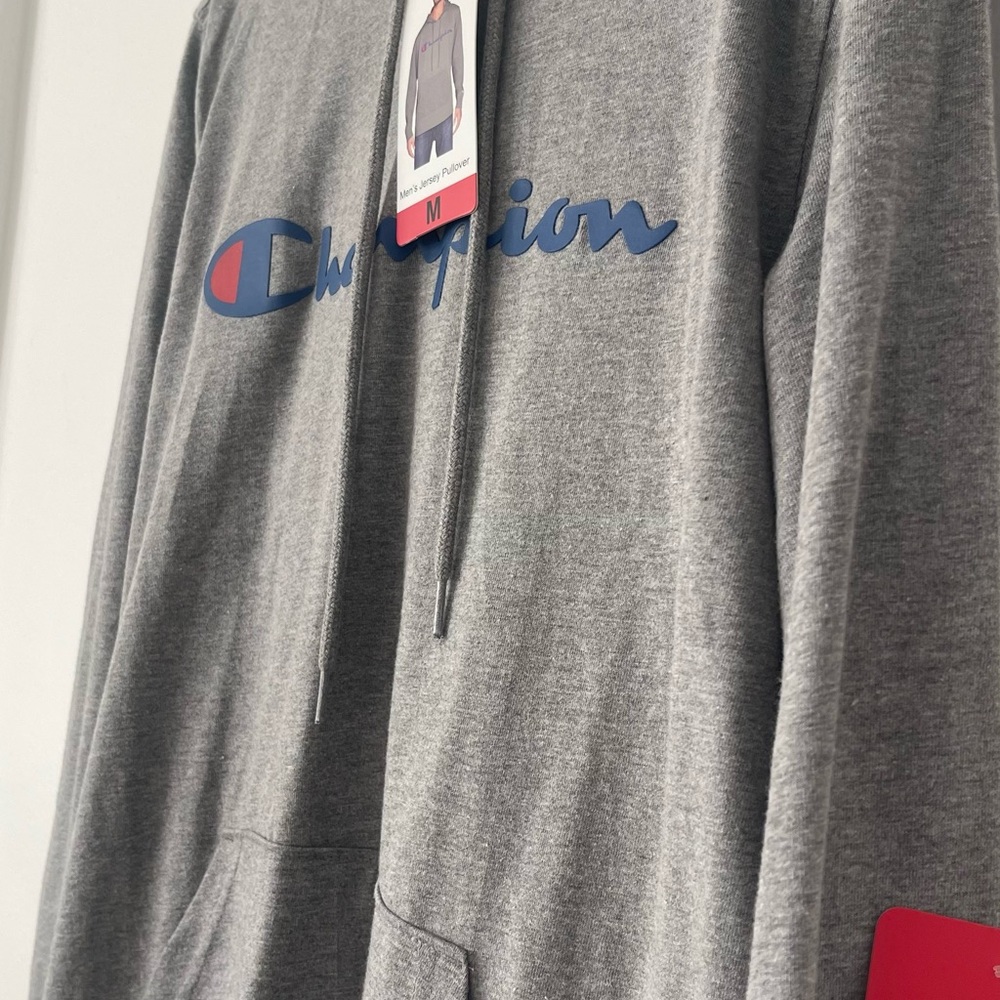 Champion Heather Gray Pullover Hoodie